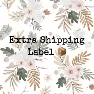 Extra Shipping Label